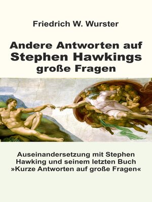 cover image of Andere Antworten auf Stephen Hawkings große Fragen